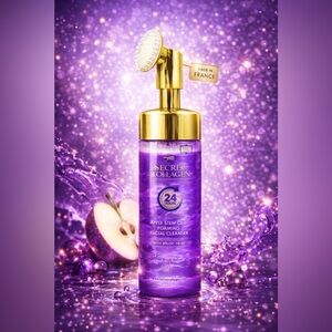 Secret Collagen Apple & Grape Stem Cell Lava Foam Cleanser ~ Retail $229